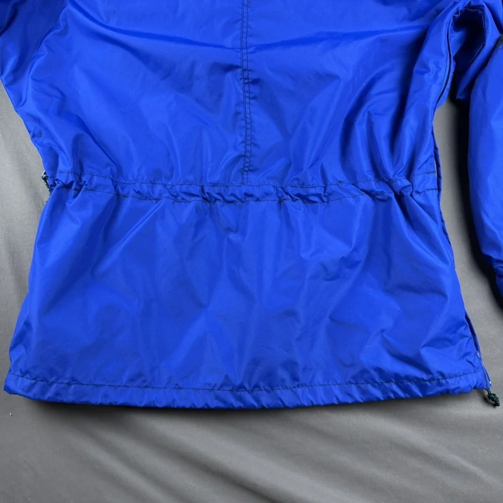 Columbia Mens XL Blue Pullover Ski Jacket Hooded Vintage 90s Coat Retro Anorak